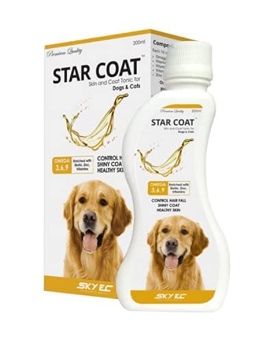 SKY EC, Dynamicsales(India) Sky-Ec Star Coat Dog Syrup For Dogs & Cats, 500Ml (Pack Of 1)