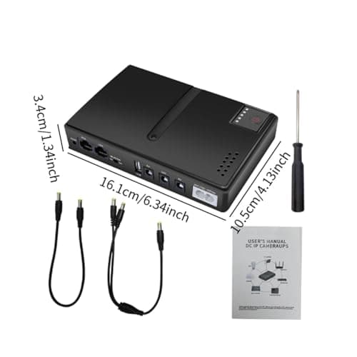 Meadawgs® Mini Ups Portable 5V 9V 12V Uninterrupted Power Supply for Home Camera Phone|Computers/Tablets & Networking | Power Protection, Distribution | Uninterruptible Power Supplies 5
