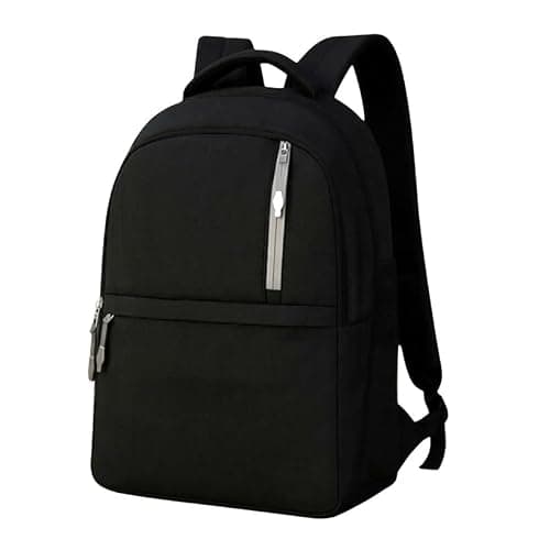 Waterproof Anti-Theft Laptop Backpack, Black, Lightweight, Multiple Compartments, for Travel, College, Office and Business