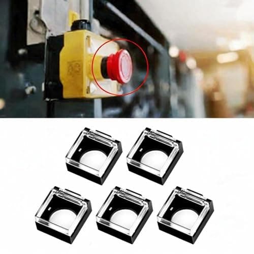 BNF® 5 Pieces Push Button Guard for 16mm Switch Padlock Lid Lock Protector A|Computers/Tablets & Networking | Computer Components & Parts |Case Parts & Accessories|5X Push on Guard 3