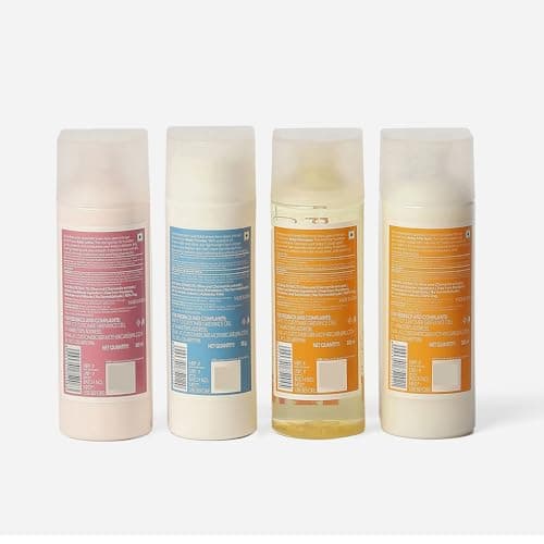 Mothercare Gift Set for Babies | Baby Gift Box (Pack of 4) | Bath Milk, Lotion, Shampoo 300ml Each & Powder 125g | 5