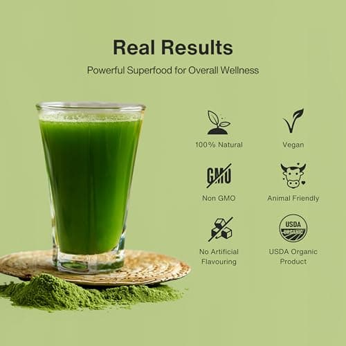 Neutraleaf Organic Moringa Powder | Drumstick Leaves Powder for Immunity | Rich in Iron, Calcium & Plant Protein | Superfood for Hair Growth & Glowing Skin | Non-GMO, Vegan | Resealable Bag | 200g 4