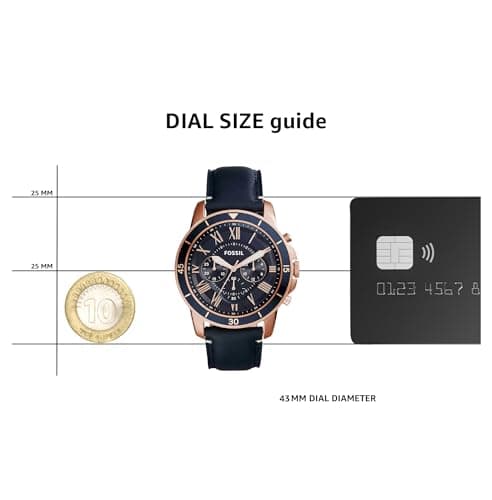 Fossil Grant Sport Blue Watch FS5237 5