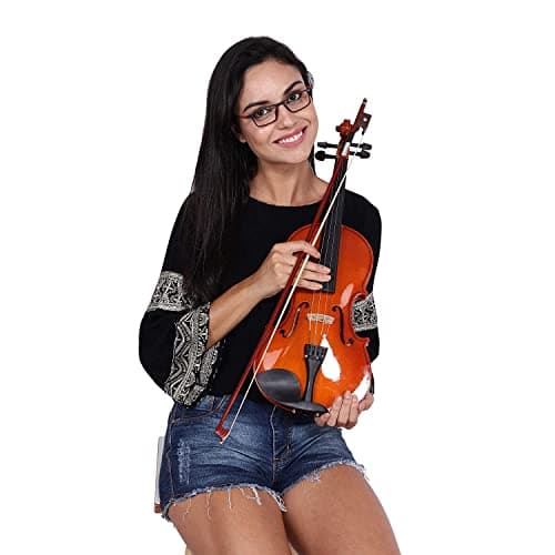 INTERN INT-PVK-01 Neo 4/4 Full Size Violin Kit for Beginners & Professional | Solid Wood Violin Set with Bow, Rosin & Hard Case | Maple Wood for Learning & Practice Instrument. 4