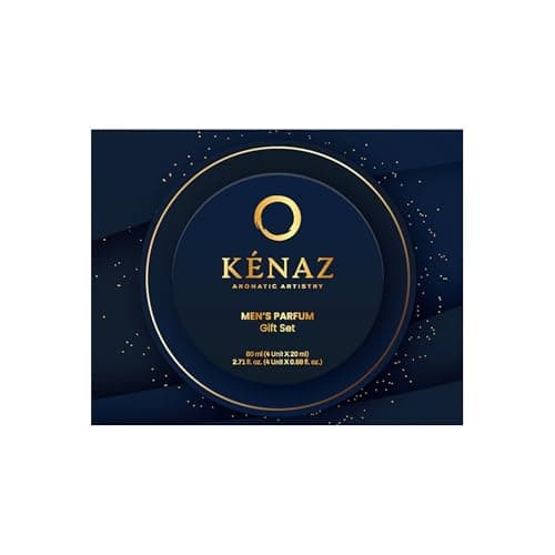 KENAZ Men Perfume Gift Set| Better than EDP, EDT, EDC | 4 x 20ML Perfumes | Woody & Fresh Aromatic Notes | Long Lasting and Luxury Parfum | (Untamed, Triumph, Gentleman, Oud Ameer) | Dubai Crafted | I 6