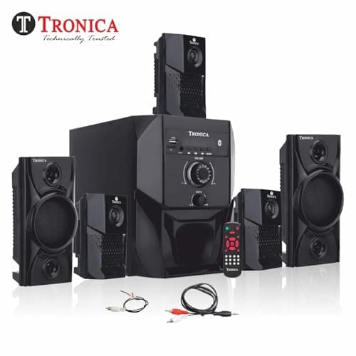 TRONICA Super King 5.1 40Watt |Bluetooth Home Theater System |Multimedia Speaker with Subwoofer| Deep Bass Sound System for TV, Laptop & Phone | Movies & Gaming | USB, FM, AUX & Remote Control 3