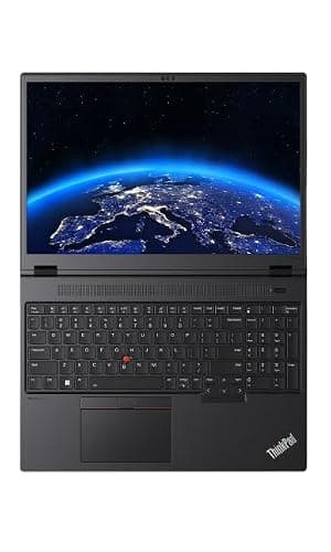 Lenovo Thinkpad P16v Intel Core Ultra 7 155H 16"(40.64 cm) WUXGA IPS 300Nits, AI Ready Thin and Light Workstation (32GB/1TB SSD/Win11 Pro/Backlit/NVIDIA RTX 4GB/Black/3Y Premier/2.22Kg), 21KXS05500 3