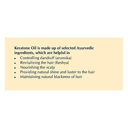 BREEMETIC Dabur Keratone Oil - 100ml | Ayurvedic Hair Oil For Hair Nourishment & Hair Revitalization | Controls Dandruff | Maintains Hair Blackness 5