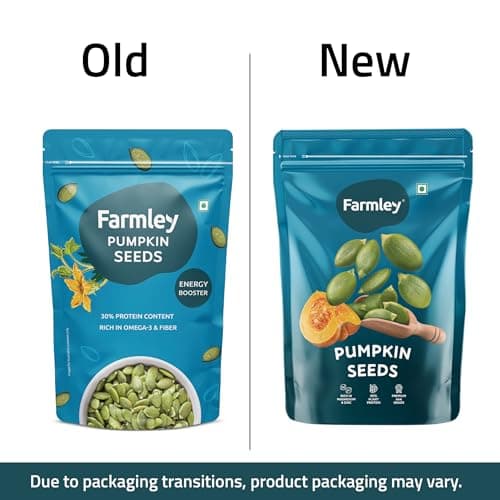 Farmley Edible Seeds Combo 400 g | Chia Seed + Sunflower Seed + Pumpkin Seed I Superfood Mix for Healthy Eating | Rich in Protein & Fiber (200g, each) (Pack of 2) 4