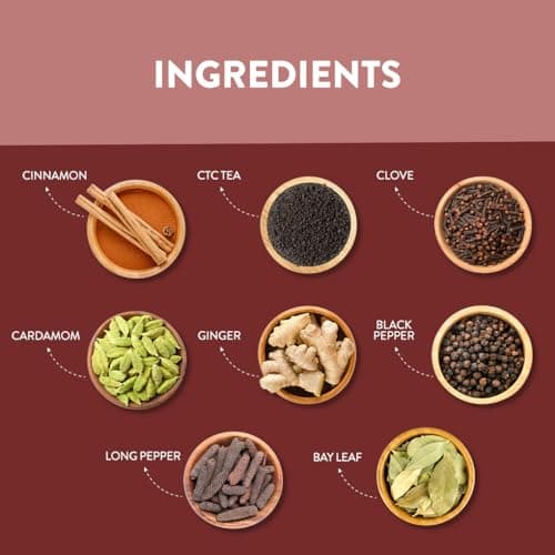 OT India Masala Chai Tin - Premium Mix of 7 Spices | Masala Spices Tea - Strong, Natural & Aromatic Flavour Tea (170 gm x Pack of 2) 3