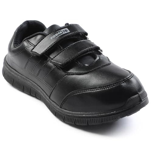 Liberty Force 10 School Shoes for Kids Black - 06