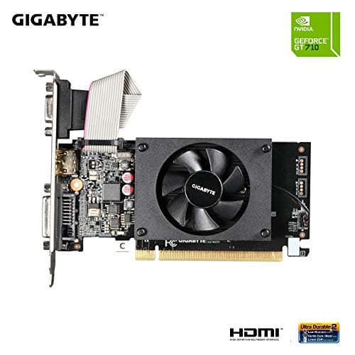 GIGABYTE GeForce GT 710 2GB ddr3_sdram pci_e Memory Graphics Card (GV-N710D3-2GL) 2