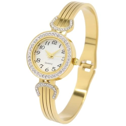 CLEO Be Bold Be You Luxury Gold Fashion Watch for Women | Jewellery Inspired Bracelet Wrist Watch