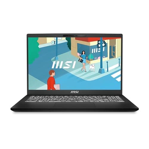 MSI Modern 15 H, Intel 13th Gen i9-13900H, 40CM Thin & Light Laptop (16GB/512GB NVMe SSD/Windows 11 Home/Office 2021/Classic Black/1.9Kg), B13M-224IN