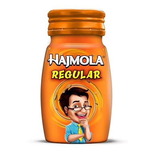 Dabur Hajmola Ayurvedic Tasty Digestive Tablets For Improved Digestion And Relief From Flatulence, Regular Flavour - 120 Tablets