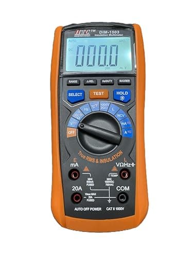 HTC DIM 1503 Digital Handheld 1000 V Insulation Tester with AC/DC True RMS Multimeter By Skyking ® 4