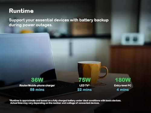 APC Back-UPS BX600C-IN 600VA / 360W, 230V, UPS System, an Ideal Power Backup & Protection for Home Office, Desktop PC & Home Electronics 5