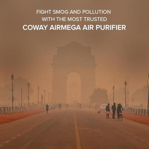 Coway Airmega AIM (AP-0623B) Air Purifier For Home, Cleans Upto 355 Sq.Ft, Longest Filter Life 8500Hrs (Approx. 1.5-2 Yrs), Kills Virus & PM 0.01 With 99.999% Efficiency, 7Yrs Motor Warranty, White 2