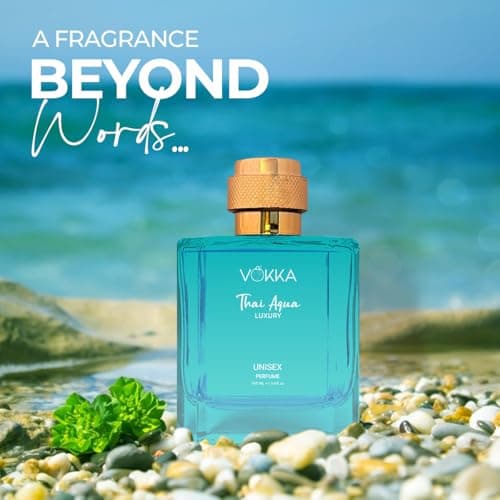 VOKKA Thai Oud & Thai Aqua 200 Ml|Pack Of 2 X 100Ml Unique Luxury Long Lasting Woody Aquatic Perfume Gift Set For Unisex|Aquatic Scent Eau De Parfum|Edp Fragrance For Gift|Notes: Aqua Woody Musky 3