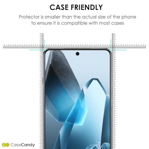 Casecandy® - (2 Pack Screen Protector for OnePlus 13 Screen Size 6.82inch | OnePlus 13 Screen Guard Protector - HD/Easy Installation Kit 4