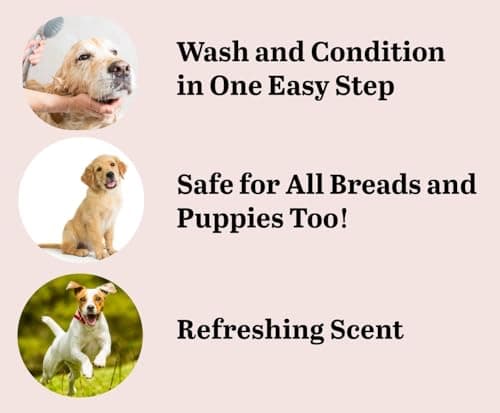 Pet Shampoo I Puppy Safe Shampoo I pH Balanced I Shine and Smooth Hair 5 Litre Pack of 2 Neem Alovera & Lemon 4