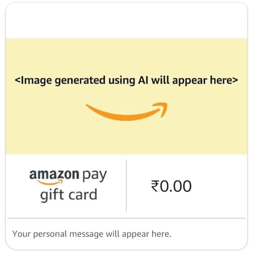 Amazon Pay eGift Card - Design with AI