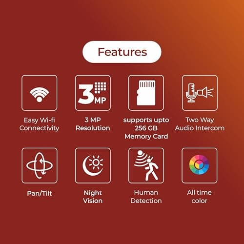 Trueview Smart Security Camera 4G 3mp CCTV Dome Camera for Home | Shop | Office | Farm | Construction Site | Sim Based Camera (T18294S-Trueview 3MP WiFi Dome STQC) 3