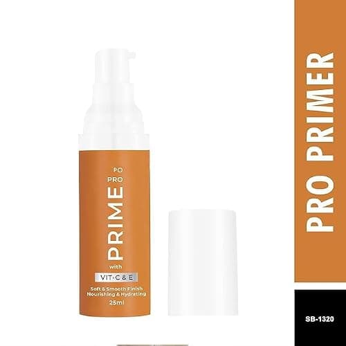 Swiss Beauty Pore Minimizer Primer, Oil Control Makeup Base with Vitamin E and C, 25ml, Transparent 2