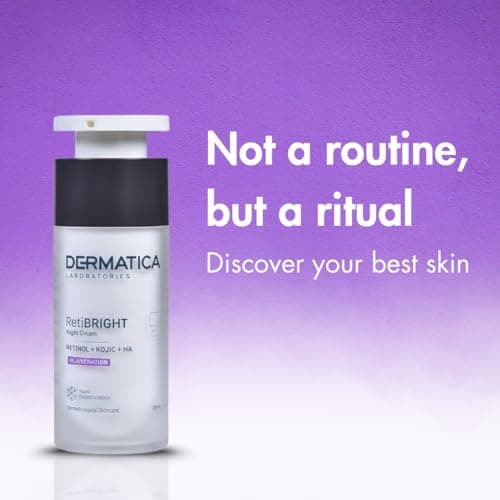 Dermatica RetiBright Night Cream | For Rejuvenation of Skin | 30ml 3