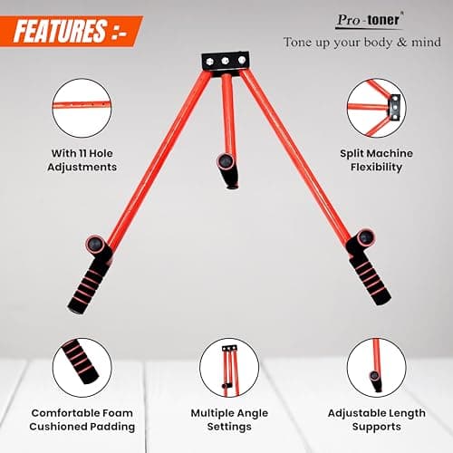 Protoner Leg Stretcher Leg Split Machine Stretching Equipment Leg Extension for Martial Arts, Yoga, Gymnastics, Aerobics Fitness 4