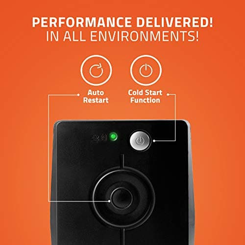 Artis PS-600VA 600VA Line Interactive UPS for Personal Computers, Desktop PCs, Laptops, Routers, Ne 4