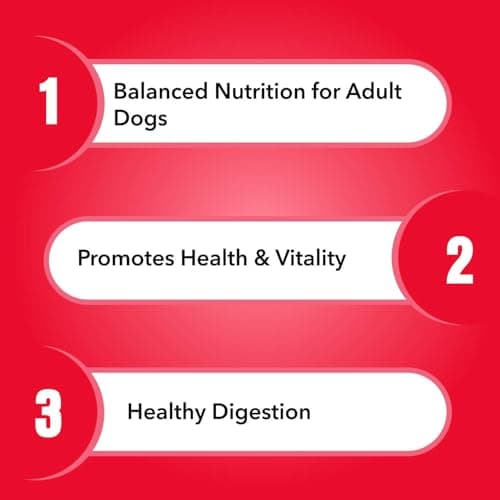 Purepet Adult Dry Dog Food 10kg | Meat & Rice Flavour | Promotes Health & Vitality | Immune Support | Healthy Digestion | Nutrient Rich 3