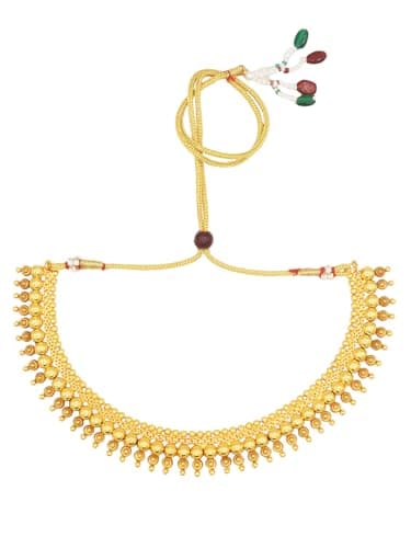 ASMITTA Stunning Gold Plated Jewellery Set for Women - NS1081MLGLSS0 2