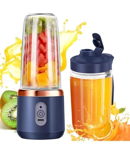 Portable Mini Blend Juicer Machine for Healthy Smoothies, Fresh Juices and Protein Shakes, USB Charging Travel Blender Cup