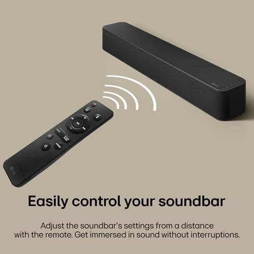 LG SF1A 30 Watts 2.0 Channel Mood Lighting, Compact Size Soundbar with Bluetooth Wireless Connectivity (Black) 2