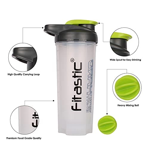 Fitastic Max Shaker 700 ml Shaker (White & Green) 2