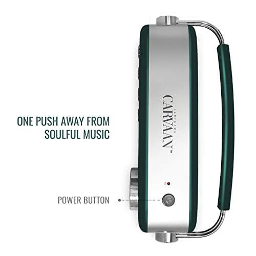 Saregama Carvaan 2.0 Hindi Portable Music Player 5000 Pre-Loaded Songs with Podcast, FM/BT/AUX (Emerald Green) 5