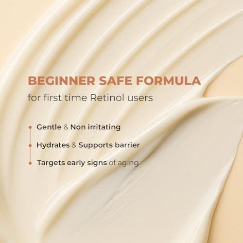 Conscious Chemist® 0.2% Retinol Moisturizer Cream | 20g | Pro-Collagen Night Cream, For Men & Women, Multi peptide Anti aging Face cream, Reduces Fine lines, Neck lines & Wrinkles, All Skin Types - Th 5