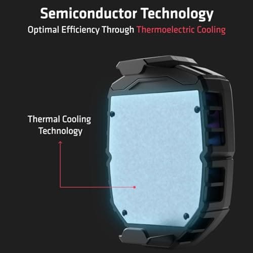 Vero Forza Arctic V2 Mobile Cooler for Gaming, Phone Cooler, for Bgmi, Pubg, Cod, Freefire & Fortnite (iPhone/Android) 5