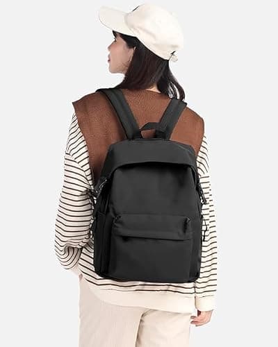ProArch 29L Backpack | School Bag | 3 Compartments | School & College Backpack for Men and Women | Big Volume Design | Casual Backpack | Daypack | Travel Backpack | (Black) 5
