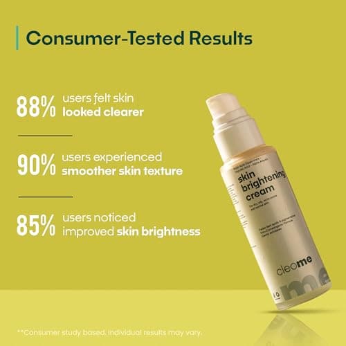 Cleome Skin Brightening Cream for Women & Men with Kojic Acid, Glycolic Acid & Alpha Arbutin | Pigmentation Cream for Dark Spots & Uneven Tone | Non-Comedogenic | Dry, Oily, Acne Prone & Normal Skin | 2
