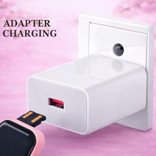 MARVIK Smart Watch for Kids, Men, Boys, Girls, and Women, D20 Plus 2025, Latest for Android and iOS Phones, IP68 Waterproof with Daily Activity Tracker, Heart Rate Sensor, Sleep Monitor Watch - Pink 6