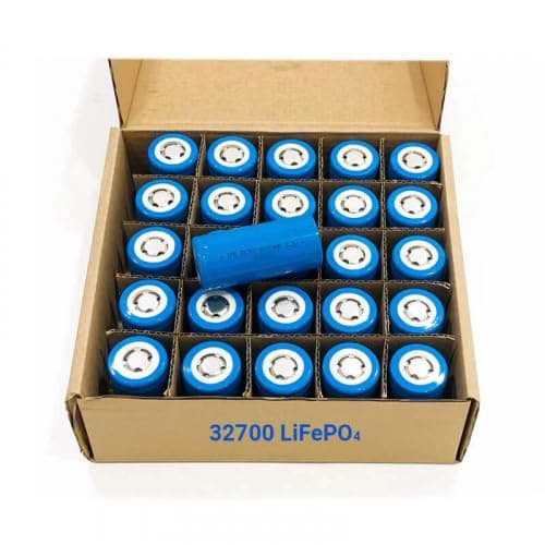 EV Grade 3C - LFP/Lithium ion Phosphate, LiFepo4 Cell, FBTech 32700-3.2V 6000Mah,2000+ Duty Cycle, BIS Approved A Grade Cells I Pack of 25 Pcs I for DIY Battery Pack Making EV, Solar Projects,.
