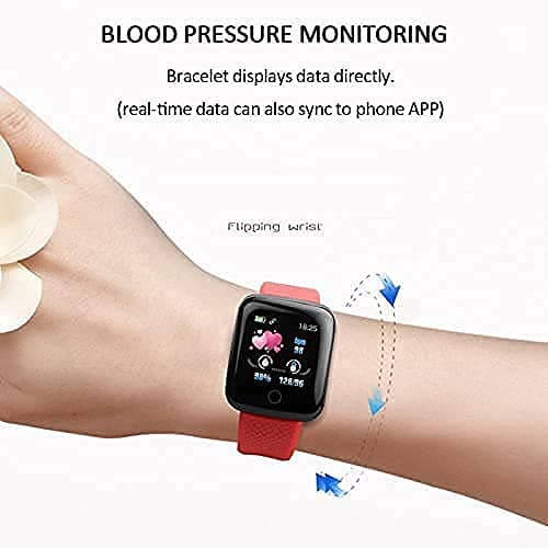 Smart Fitness Watch For vivo V17 (India) Original Sports Touchscreen Smart Watch Bluetooth 1.3" Smart watch LED with Daily Activity Tracker, Heart Rate Sensor, Sleep Monitor and Basic Functionality fo 5