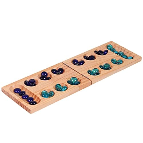 ATORSE® African Mancala Board Game 2 Player Game for Whole Family Adult 6