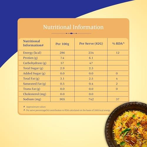 Daawat Biryani Kit Hyderabadi | Authentic Recipe | Ready in 30 min | Ready to Cook 334 gm/410gm (Weight may vary) 2