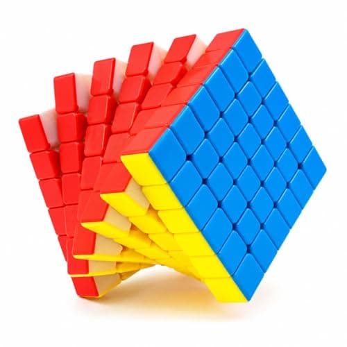 MoYu 6x6 Speed Cube, Stickerless, Smooth Rotation Brain Teaser Puzzle for Kids & Adults 2