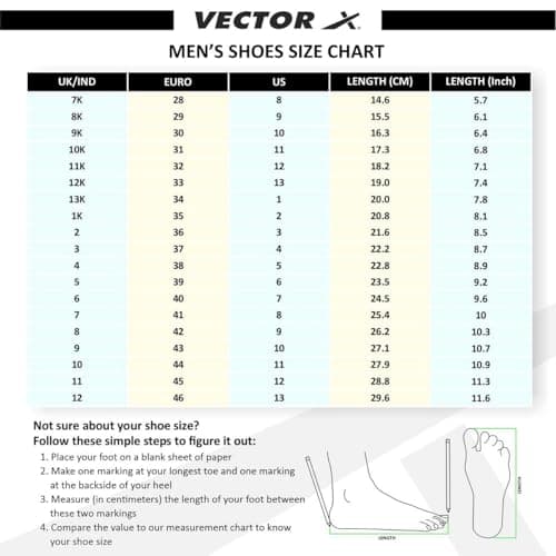 Vector X Striker Cricket Shoes Synthetic Leather Upper/PVC Sole Studs for Men Lace up Closure| Lightweight & Durable Footwear| Ideal for Turf, Ground & Hard Surfaces (Black-Gold, Size: 7) 3