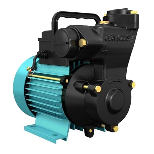 Havells Monoblock Water Pump SAGAR1 (1 HP) | Copper Winding, High Flow Rate, 180-260 V Range | Overheat Protection, Durable, Rust Resistant | for Home, Apartments, Fountain | 1 Yr Warranty