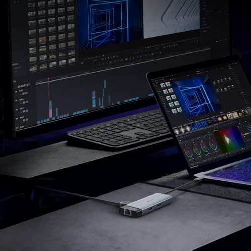 TP-Link USB Type-C 6-Port Hub with a 4K@60Hz HDMI, 1 Gbps ethernet, 1× USB-C Data Ports, 2× USB-A Data Ports, Powerful 100W Fast Charging, Stable Connection, Plug & Play (UH6120C) 5